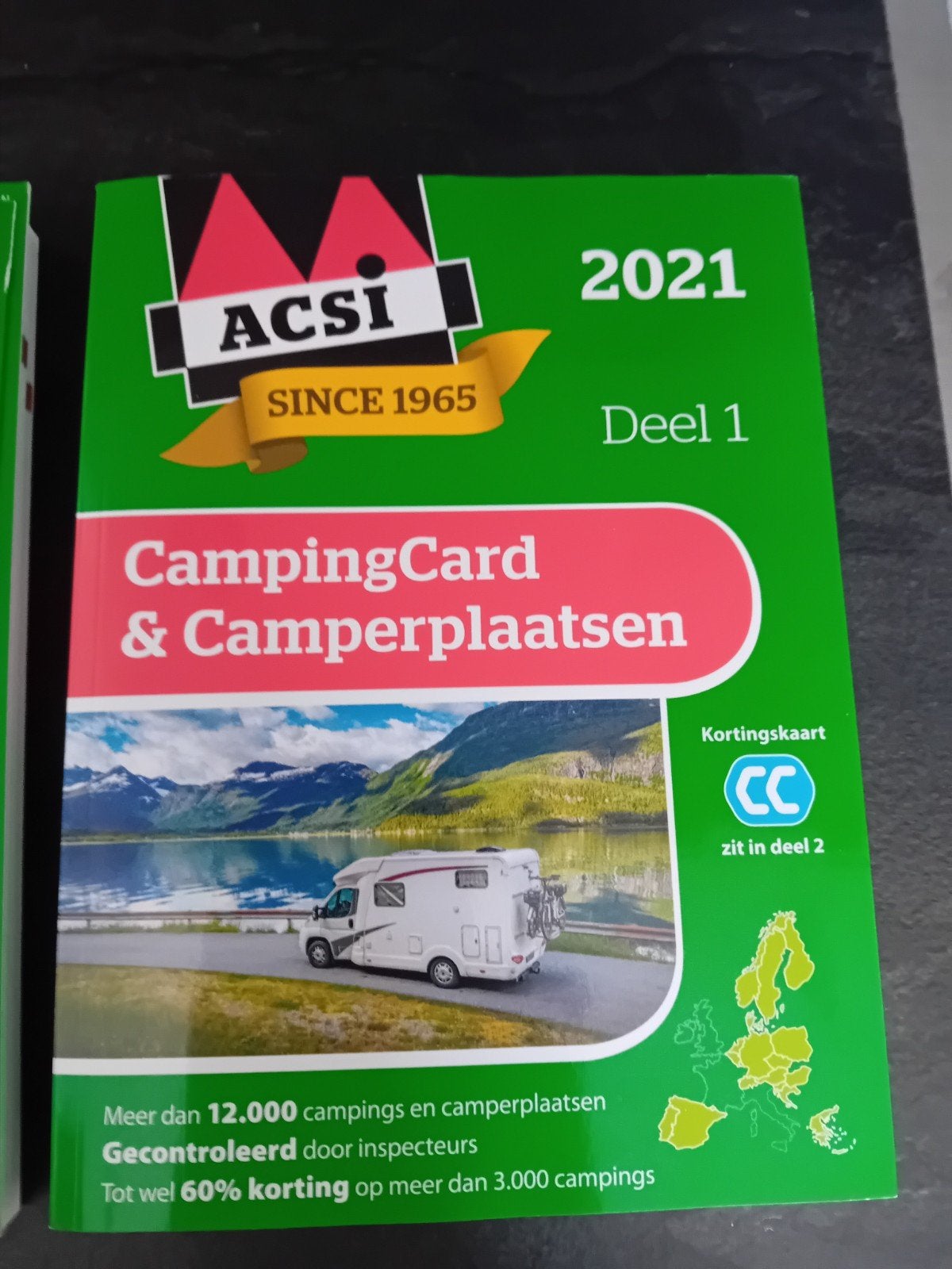 ACSI - ACSI CampingCard & Camperplaatsen 2021, Overige merken, ACSI, Europa, Ophalen of Verzenden