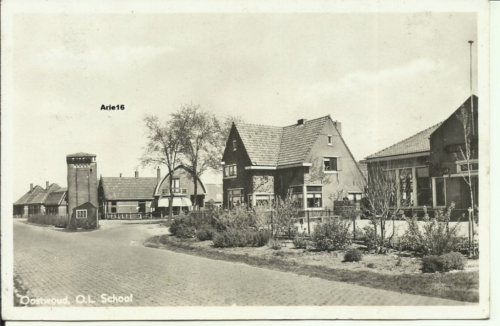 Oostwoud, Verzenden, 1940 tot 1960, Gelopen, Noord-Holland