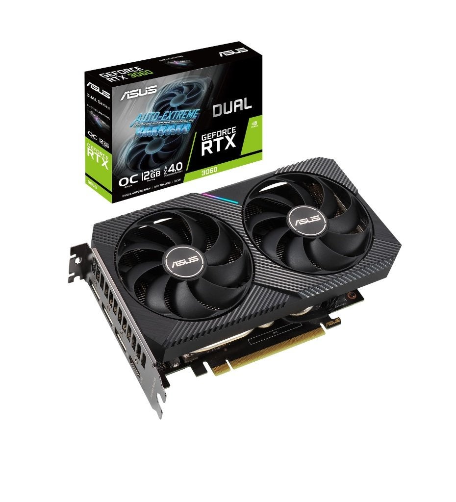 ASUS Dual RTX 3060 V2 OC 12GB nette staat, GDDR6, PCI-Express 4, Ophalen of Verzenden, Zo goed als nieuw