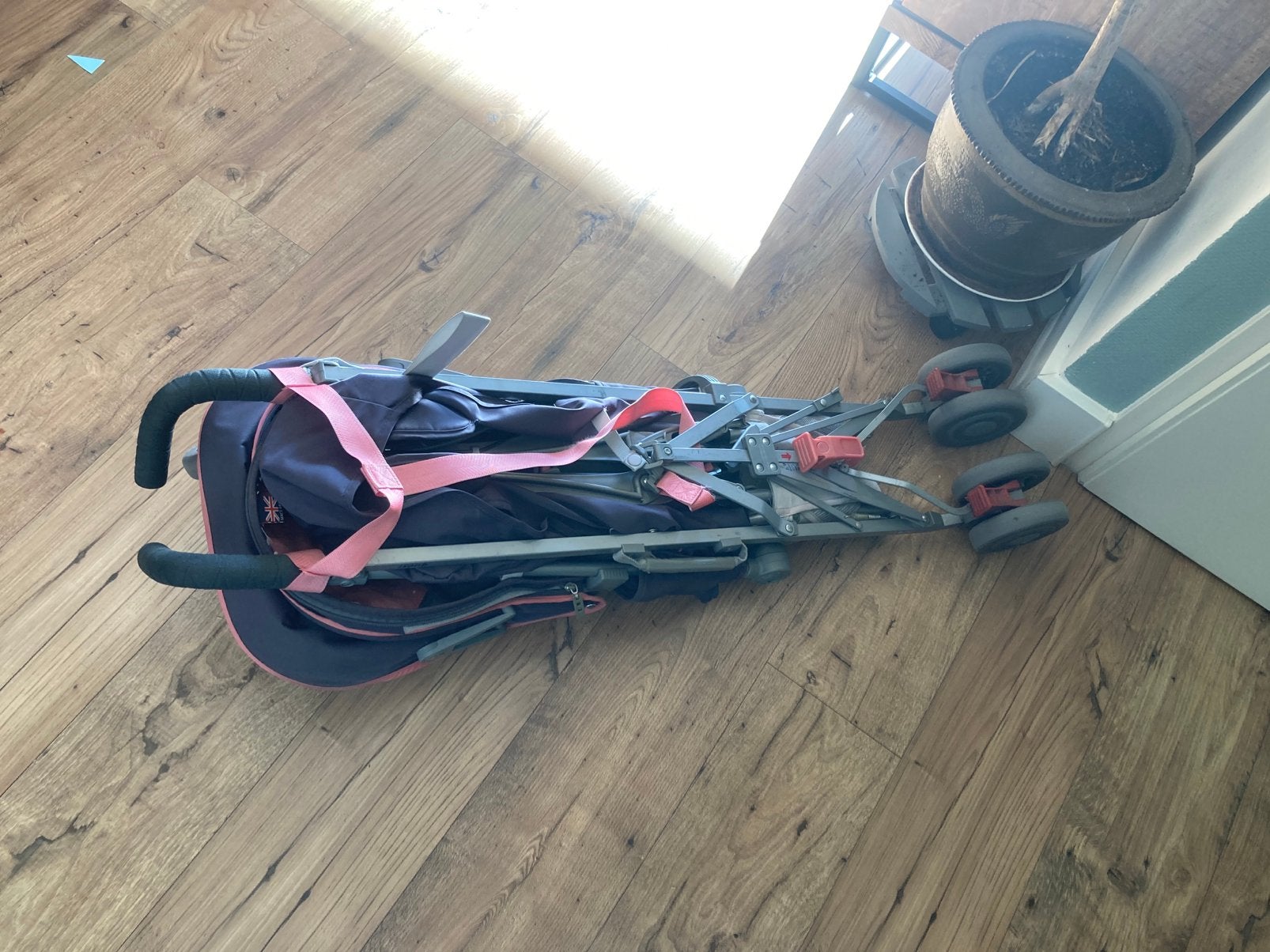Buggy maclaren quest roze, Kinderen en Baby's, Ophalen, Gebruikt, Maclaren