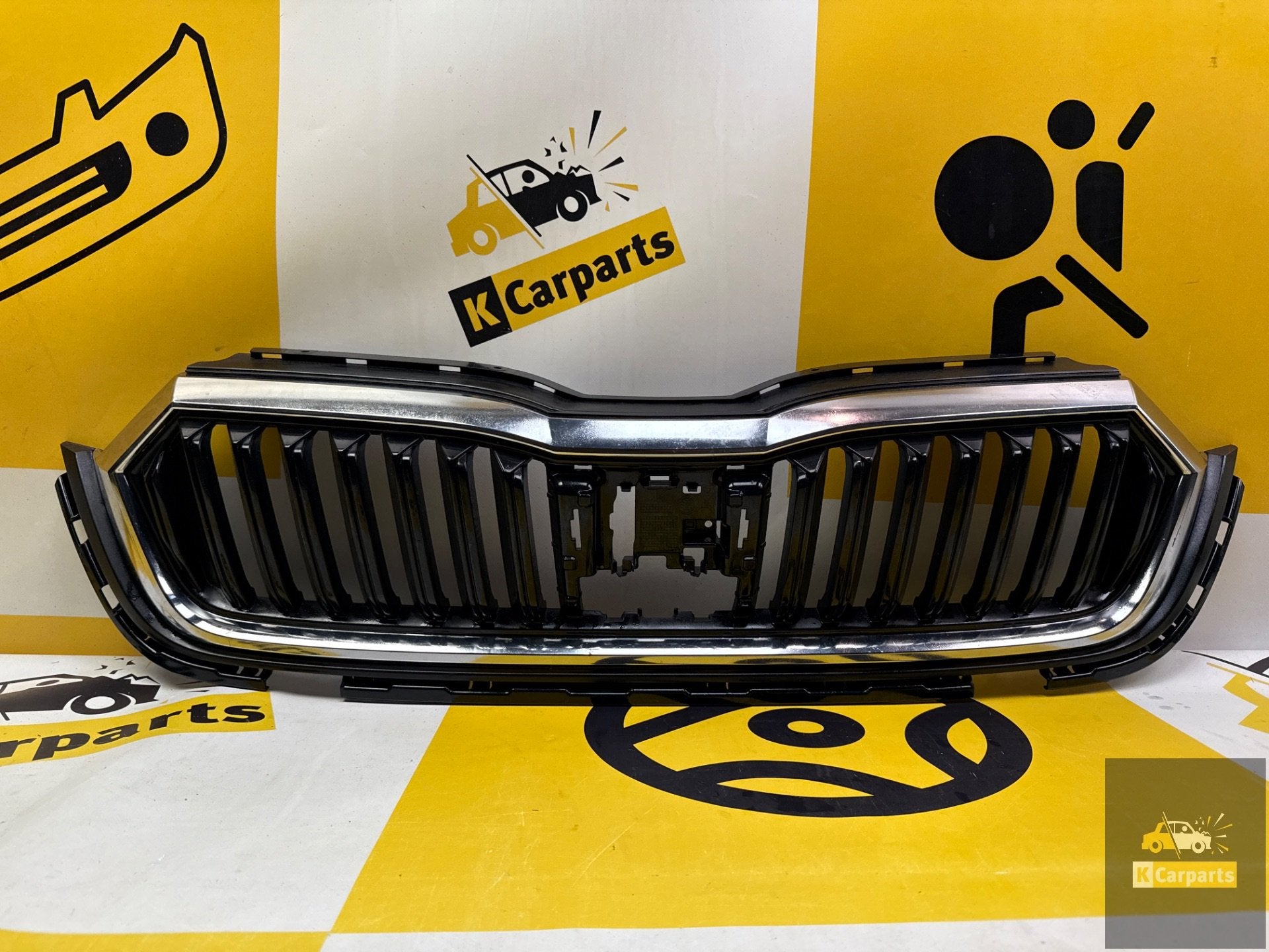 Skoda Octavia 4 Grill Origineel IV 5E3 19-5E3 Grill, Voor, Skoda, Bumper, Skoda Auto a.s.