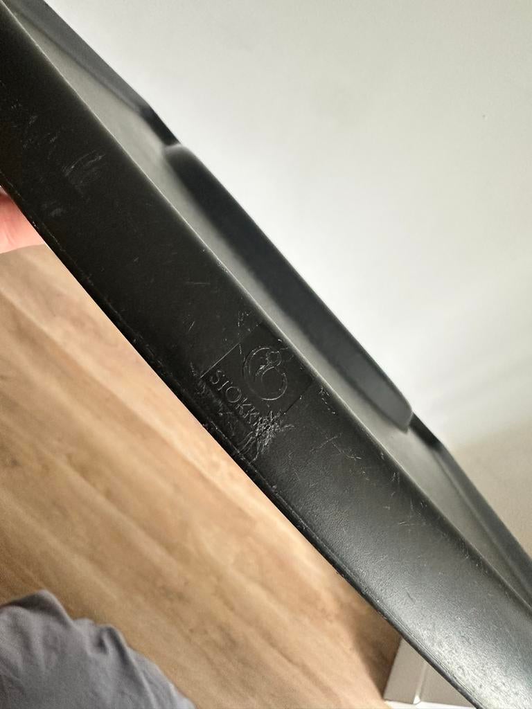 Stokke Tripp Trapp tray / eetblad - Zwart, Kinderen en Baby's, Kinderstoelen, Ophalen of Verzenden, Gebruikt, Overige typen, Afneembaar eetblad