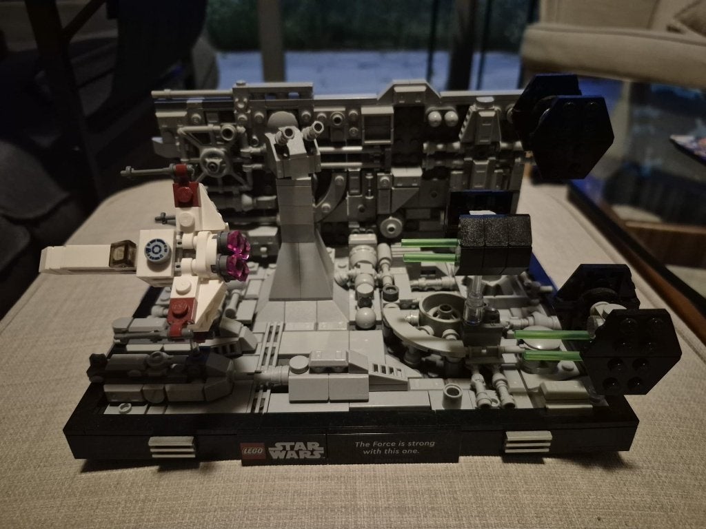 LEGO Star Wars: Death Star Trench Run Diorama - 75329, Compleet, Star Wars, Lego, Ophalen of Verzenden