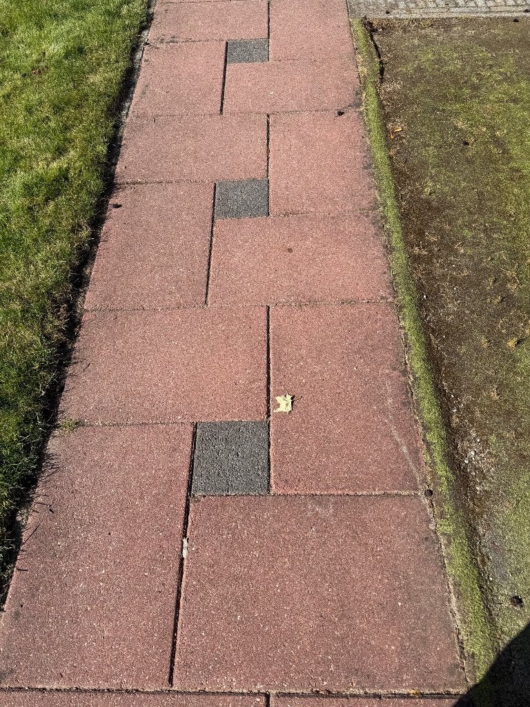 Tegels, Gebruikt, Ophalen of Verzenden, 10 m² of meer, Beton