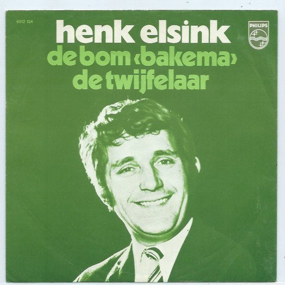 Henk Elsink- De Bom (Bakema, Verzenden, 7 inch, Zo goed als nieuw, Levenslied of Smartlap