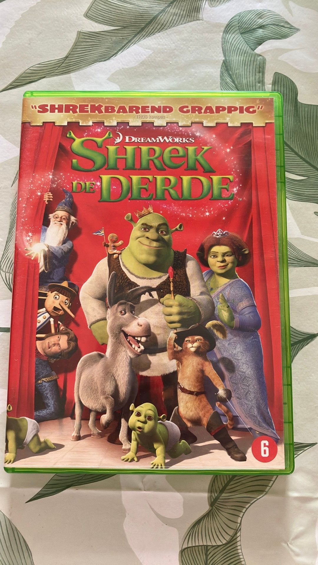 Dvd Shrek de derde, Vanaf 6 jaar, Ophalen of Verzenden, Zo goed als nieuw, Amerikaans