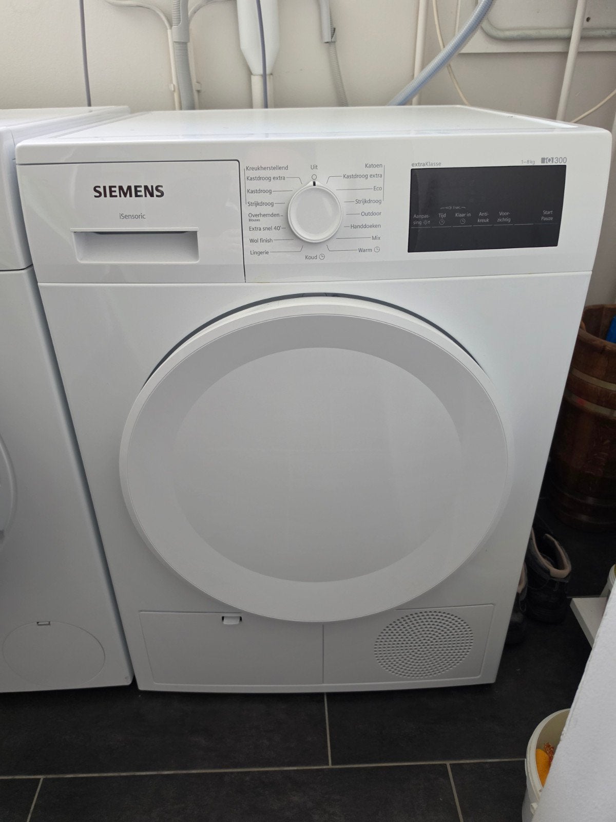 Siemens iQ300 Condensdroger 8kg - Zo goed als nieuw, Ophalen, 6 tot 8 kg, Zo goed als nieuw, Voorlader