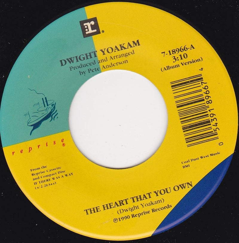 Dwight Yoakam - The Heart That You Own 7", Ophalen of Verzenden, Zo goed als nieuw, 7 inch, Country en Western