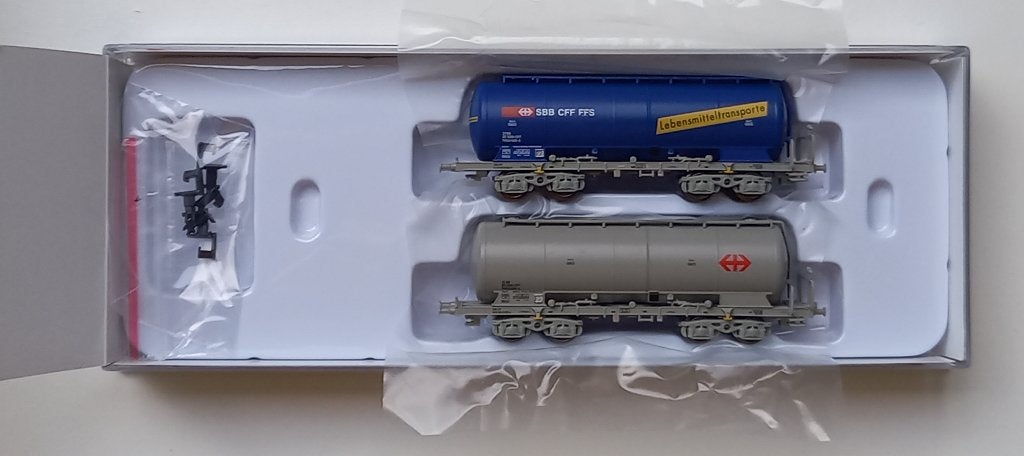 Hobbytrain H23483 ketelwagenset SBB, Overige merken, Gelijkstroom, Ophalen of Verzenden, Analoog