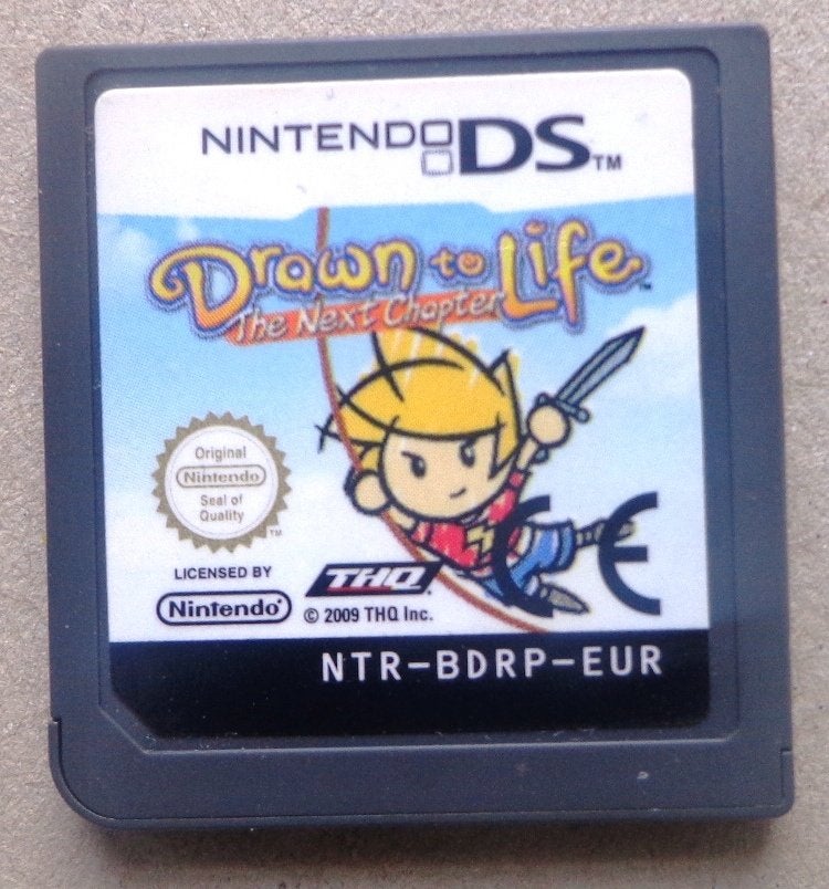 Drawn to Life Het Nieuwe Hoofdstuk voor de Nintendo DS, 1 speler, Ophalen of Verzenden, Gebruikt, Vanaf 3 jaar