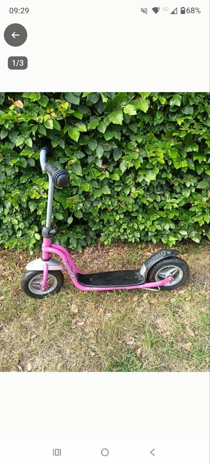 Lucky step Roze, Fietsen en Brommers, Ophalen, Gebruikt, Gewone step