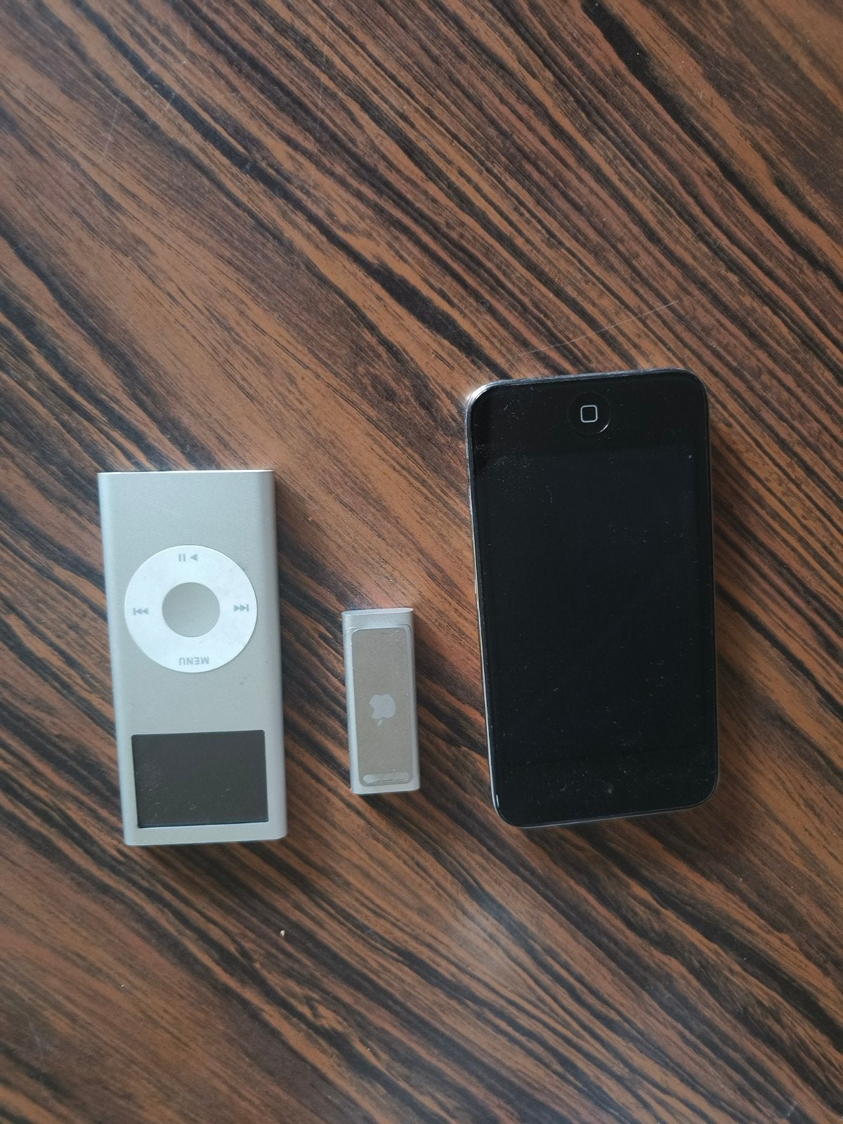 iPod Touch, Classic en Shuffle - Set van 3, Ophalen of Verzenden, Gebruikt, Touch