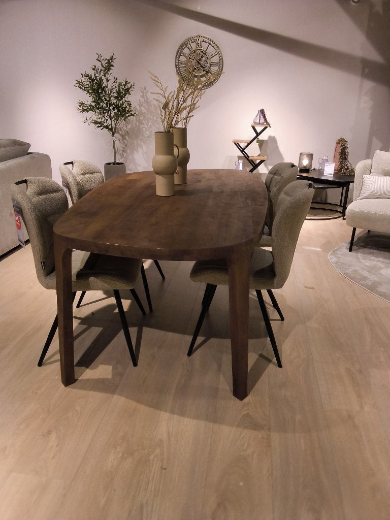 Eettafel Taylor, Huis en Inrichting, Ophalen, Overige materialen, 100 tot 150 cm, Ovaal