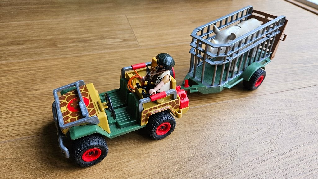 playmobil 4832 terreinwagen, Complete set, Voertuig, Ophalen of Verzenden, Zo goed als nieuw