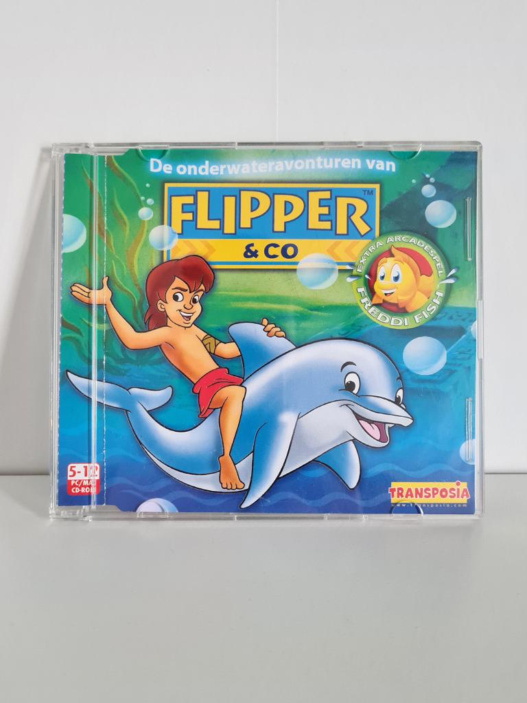 Flipper & Co Freddi Fish Dolle Doolhof - PC/Mac cdrom, Spelcomputers en Games, Games | Pc, Zo goed als nieuw, Avontuur en Actie