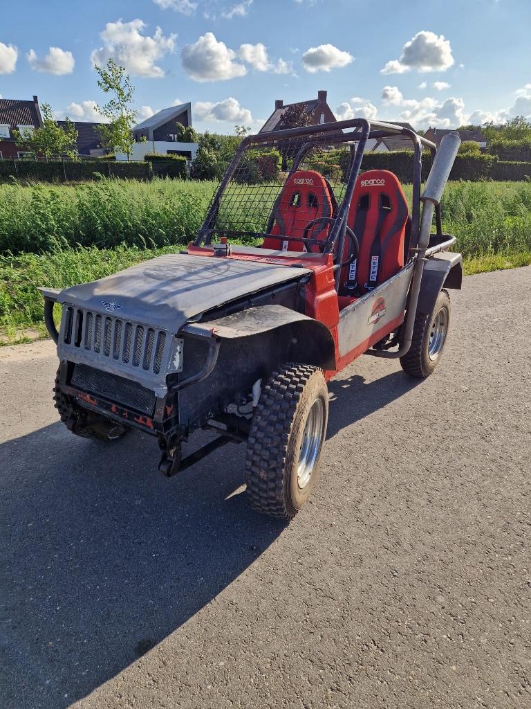 Cross Buggy, Ophalen, Gebruikt