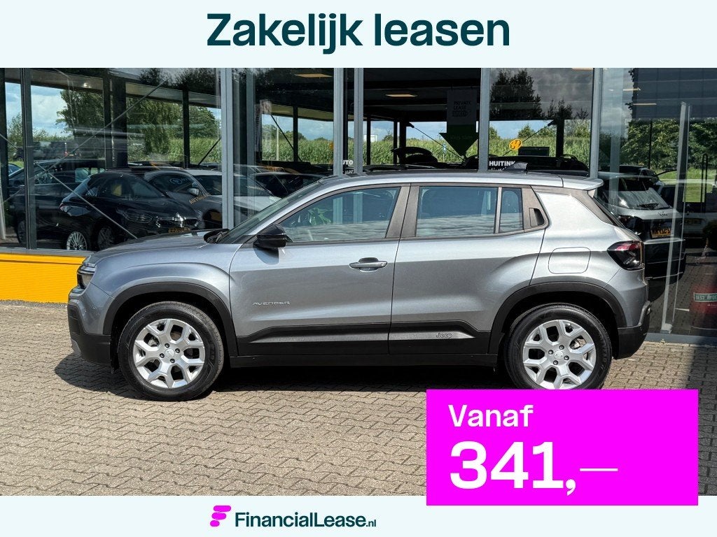 Jeep Avenger 1.2 Altitude - Navi - Camera -Keyless - LED - A, Voorwielaandrijving, 12 maanden, 101 pk, Gebruikt