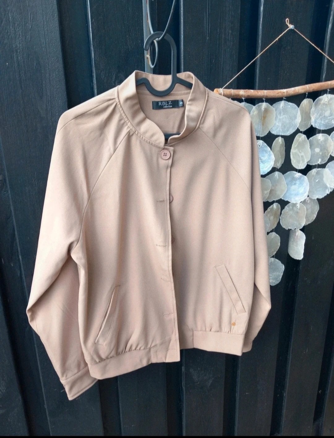Rebelz jasje maat S/M lever kleur, Kleding | Dames, Ophalen of Verzenden, Zo goed als nieuw, Maat 38/40 (M)