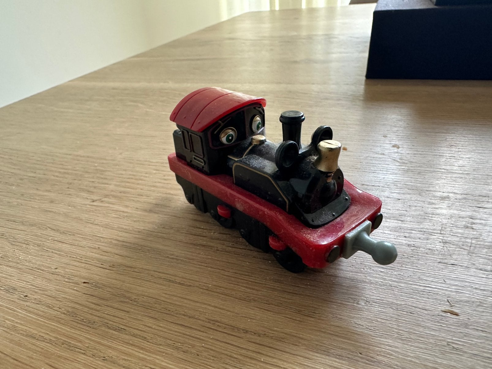 plastic trein voor houten treinbaan, Ophalen of Verzenden, Gebruikt