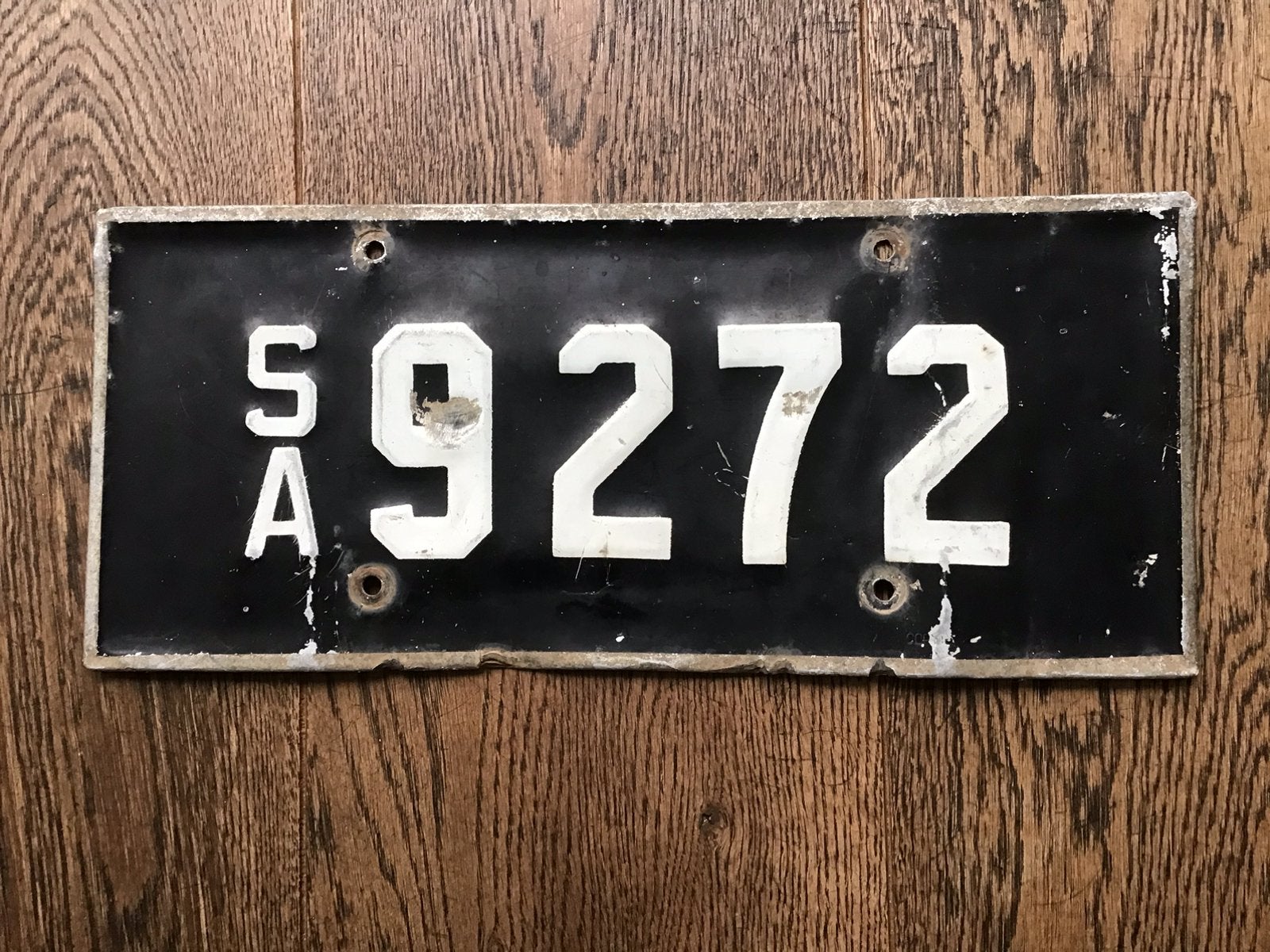Kentekenplaat nummerplaat South Australia 1930/35, Ophalen of Verzenden, Gebruikt, Auto's