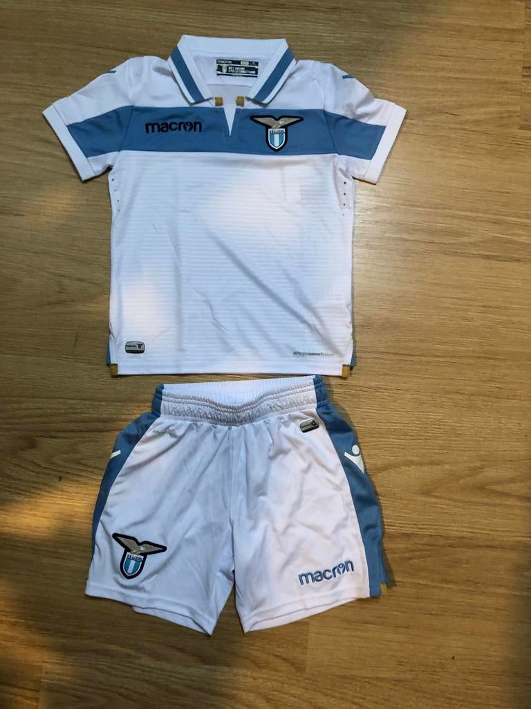 Ss lazio Macron italie sport setje xs maat 110-116 nieuw, Ophalen of Verzenden, Nieuw, Jongen of Meisje, Sport- of Zwemkleding