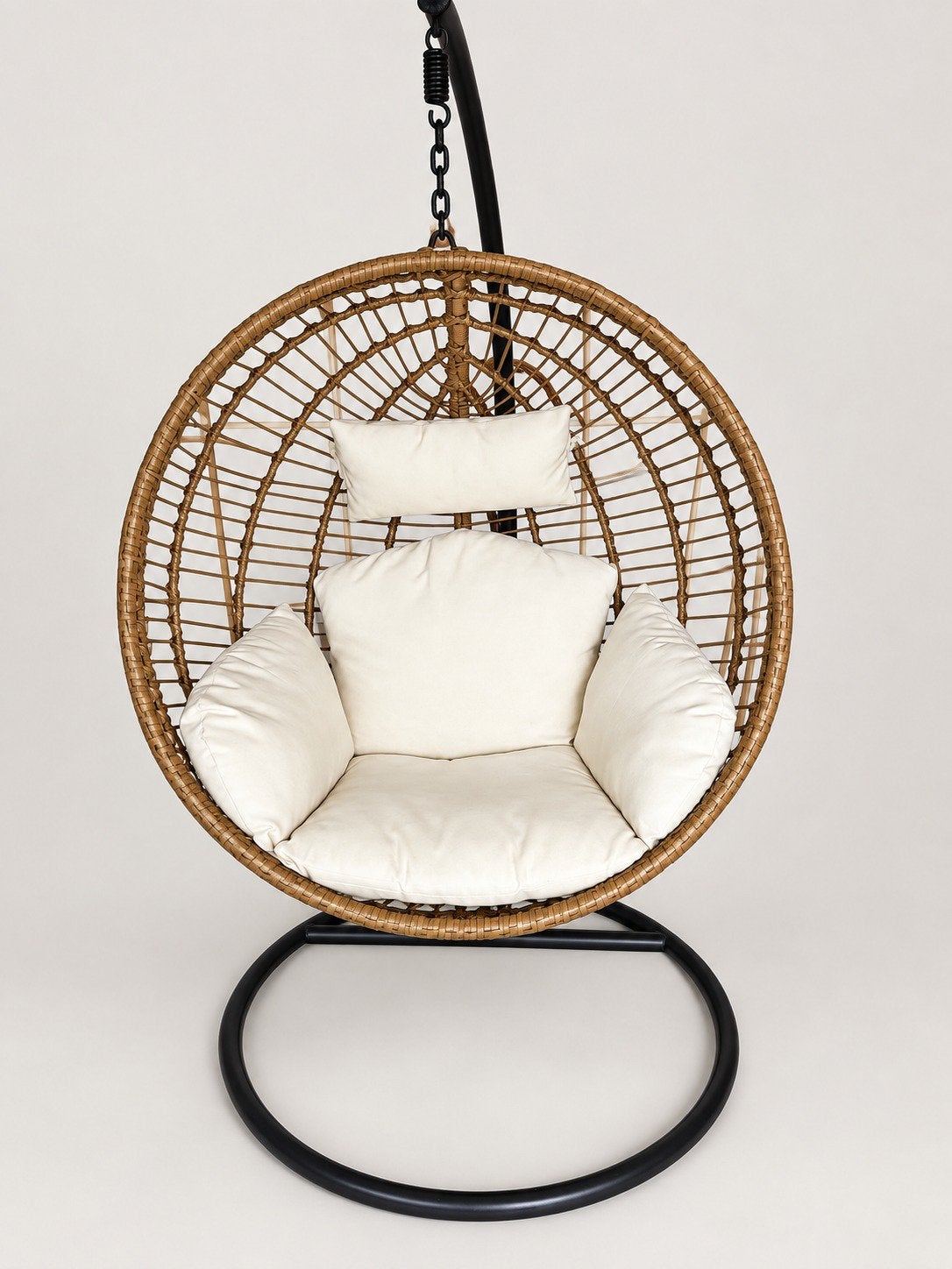 Hangstoel / hangei, Tuin en Terras, Ophalen, Zo goed als nieuw, Rotan