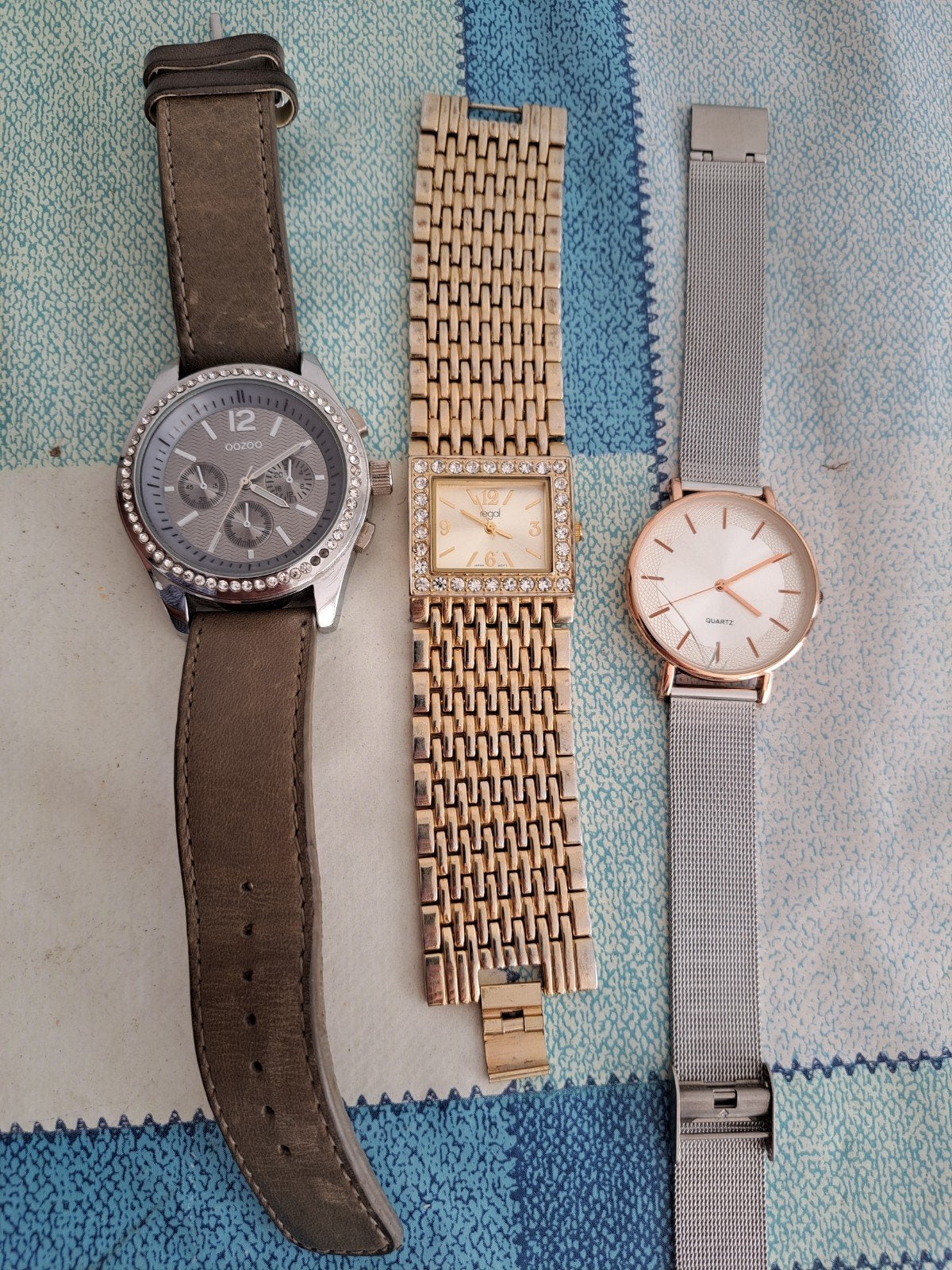 Oozoo regal en quartz dames polshorloges, Ophalen of Verzenden, Leer, Overige merken