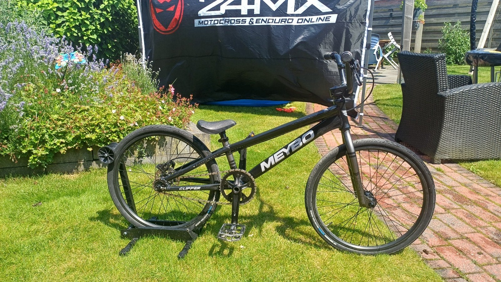 Meybo Clipper BMX Racefiets  maat expert- Zo goed als nieuw, Fietsen en Brommers, Meybo, 20 tot 24 inch, Aluminium, Ophalen of Verzenden
