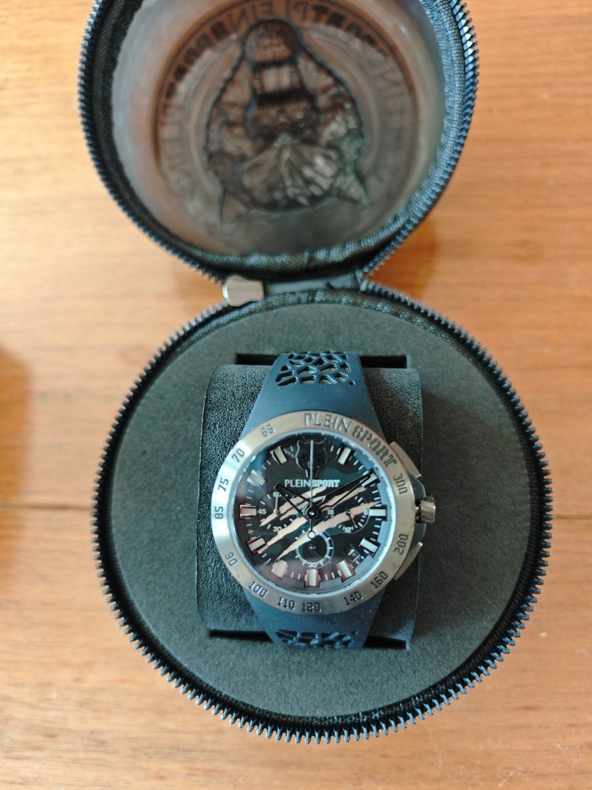 Philipp Plein Sport Chronograaf orgineel - Nieuw in doos, Ophalen of Verzenden, Nieuw, Zwart, Android