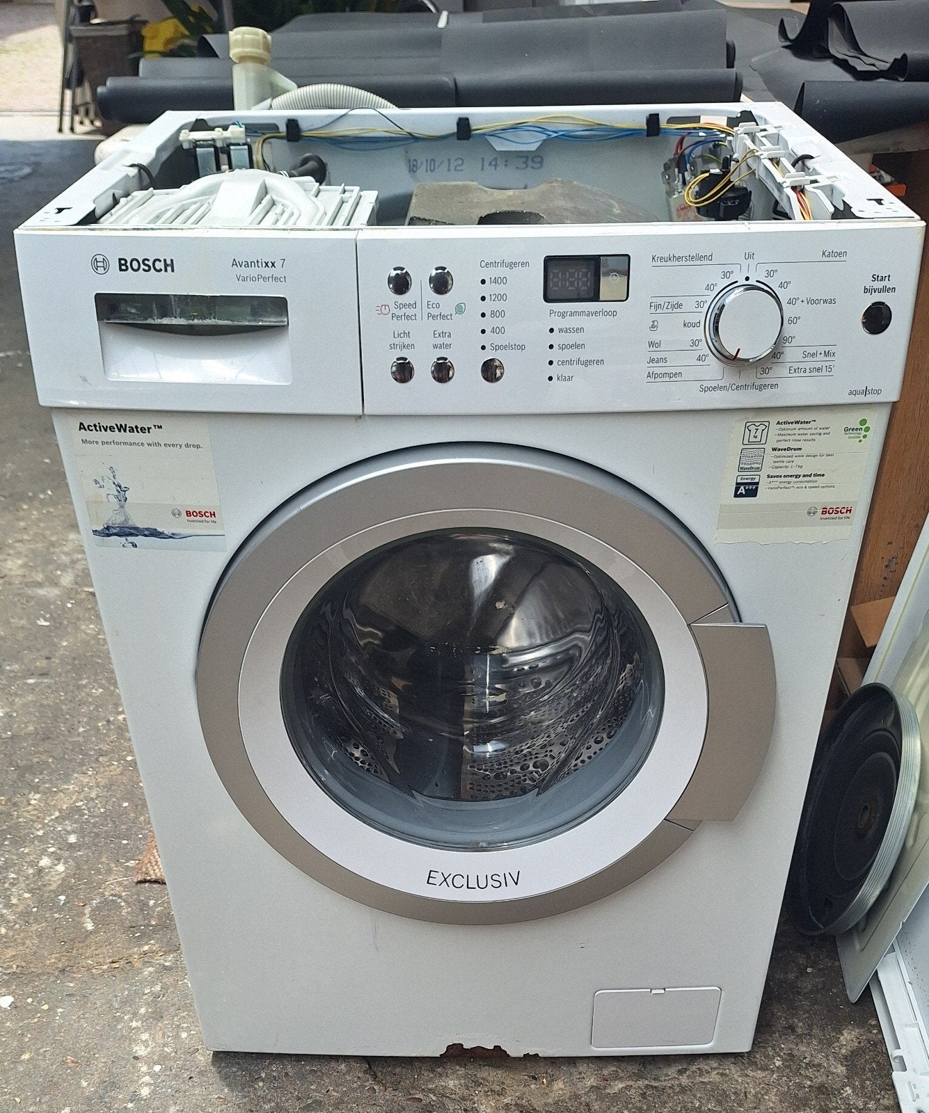 Voor onderdelen Bosch Avantixx 7 Vario Perfect wasmachine, Witgoed en Apparatuur, Onderdelen en Toebehoren, Ophalen of Verzenden
