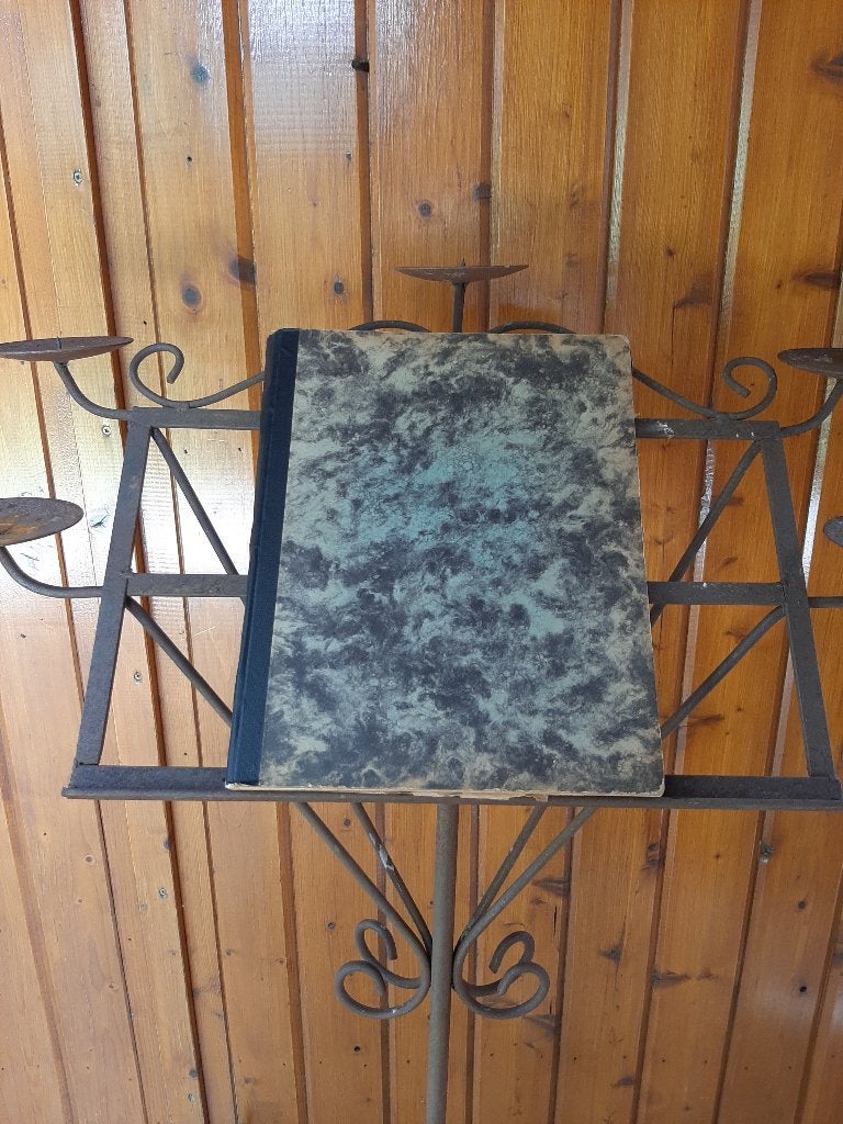 Brocante muziekstandaard, Ophalen