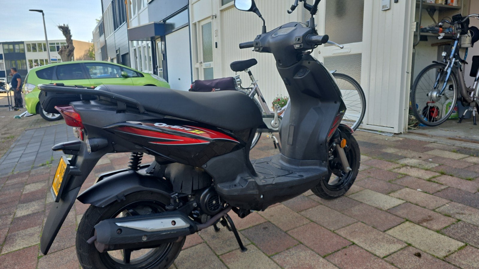 Sym orbit 2 bromscooter geel kenteken  zeer mooi, Ophalen, Zo goed als nieuw, Benzine, Orbit