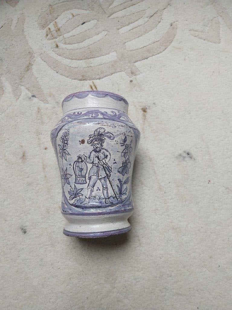 majolica pot, Ophalen of Verzenden
