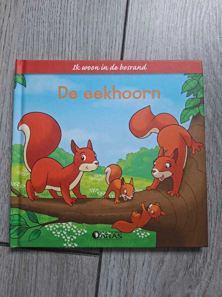 Ik woon in de bosrand: De eekhoorn, Ophalen of Verzenden, Zo goed als nieuw, Fictie algemeen, Voorleesboek