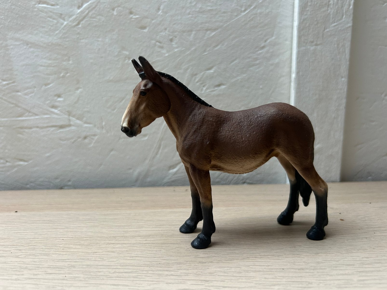 Schleich muildier, Ophalen of Verzenden, Zo goed als nieuw, Paard, Beeldje of Figuurtje