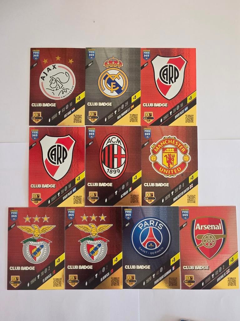 FIFA 365 2024 Club Badge, Ophalen of Verzenden, Zo goed als nieuw, Meerdere plaatjes