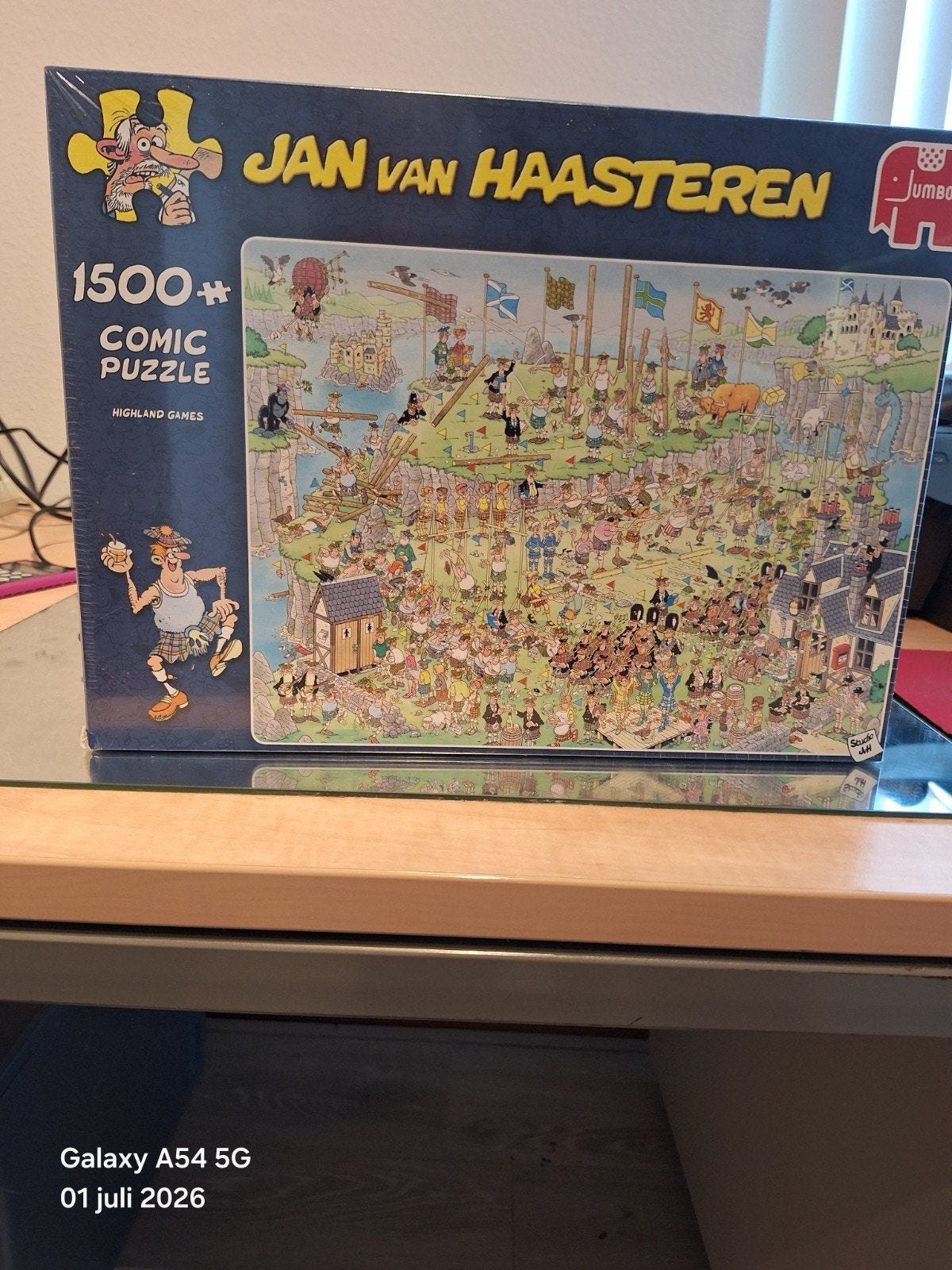 Jan van Haasteren puzzel Nieuw in de folie, Ophalen of Verzenden, 500 t/m 1500 stukjes, Nieuw