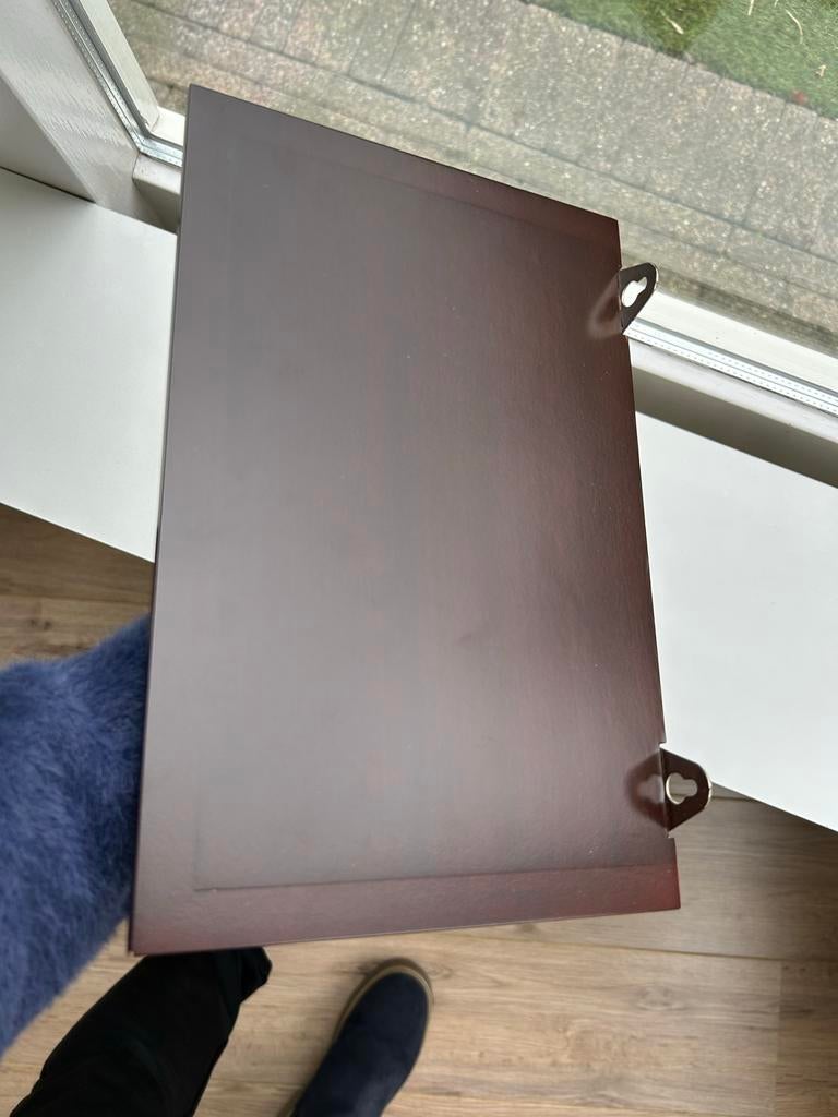 Decoratieve wandplank - Donkerbruin, Huis en Inrichting, Woonaccessoires | Wandplanken en Boekenplanken, Ophalen of Verzenden