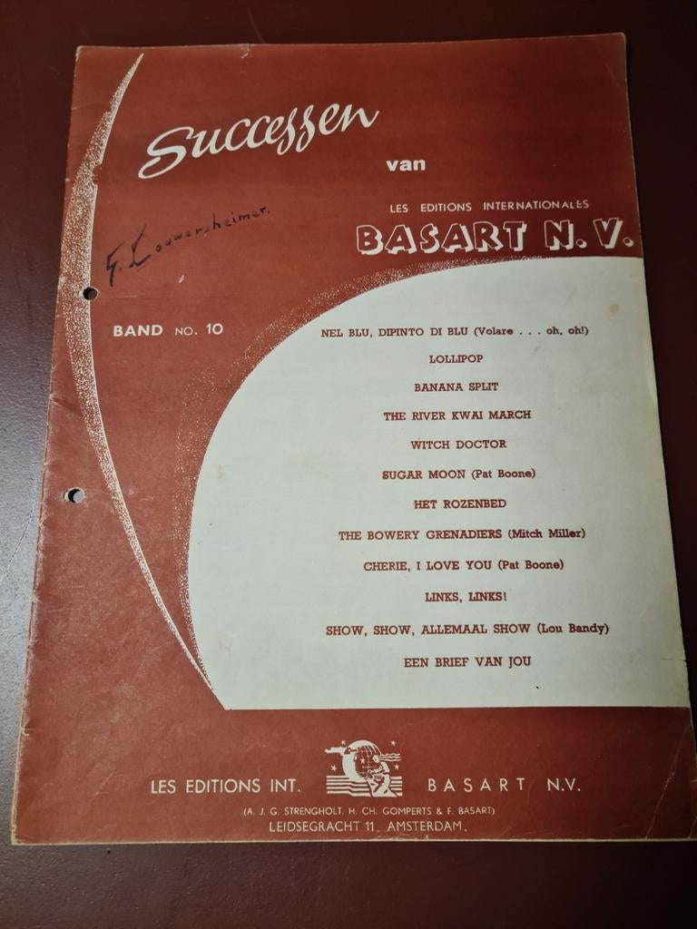 Successen van Basart, deel 10, Gebruikt, Overige soorten, Ophalen of Verzenden, Populair