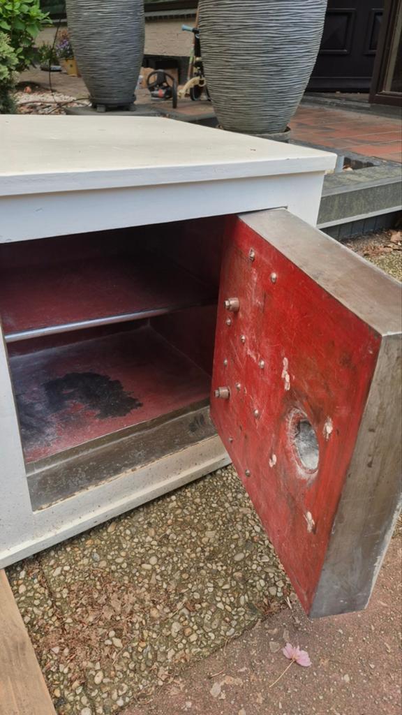 Antieke Brandkast / Kluis - Decoratief en Functioneel, Ophalen, Gebruikt, Brandkast