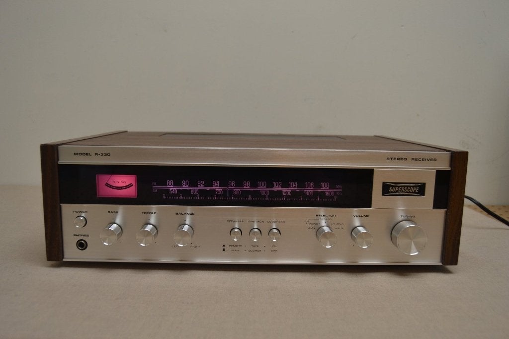 Vintage Marantz * Superscope R-330 * Lees info, Audio, Tv en Foto, Versterkers en Receivers, Ophalen, Zo goed als nieuw, Stereo