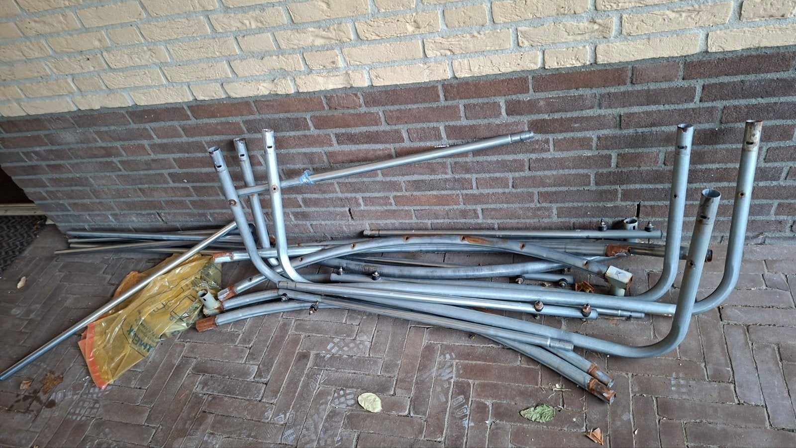oud ijzer gratis af te halen, Ophalen, Gebruikt