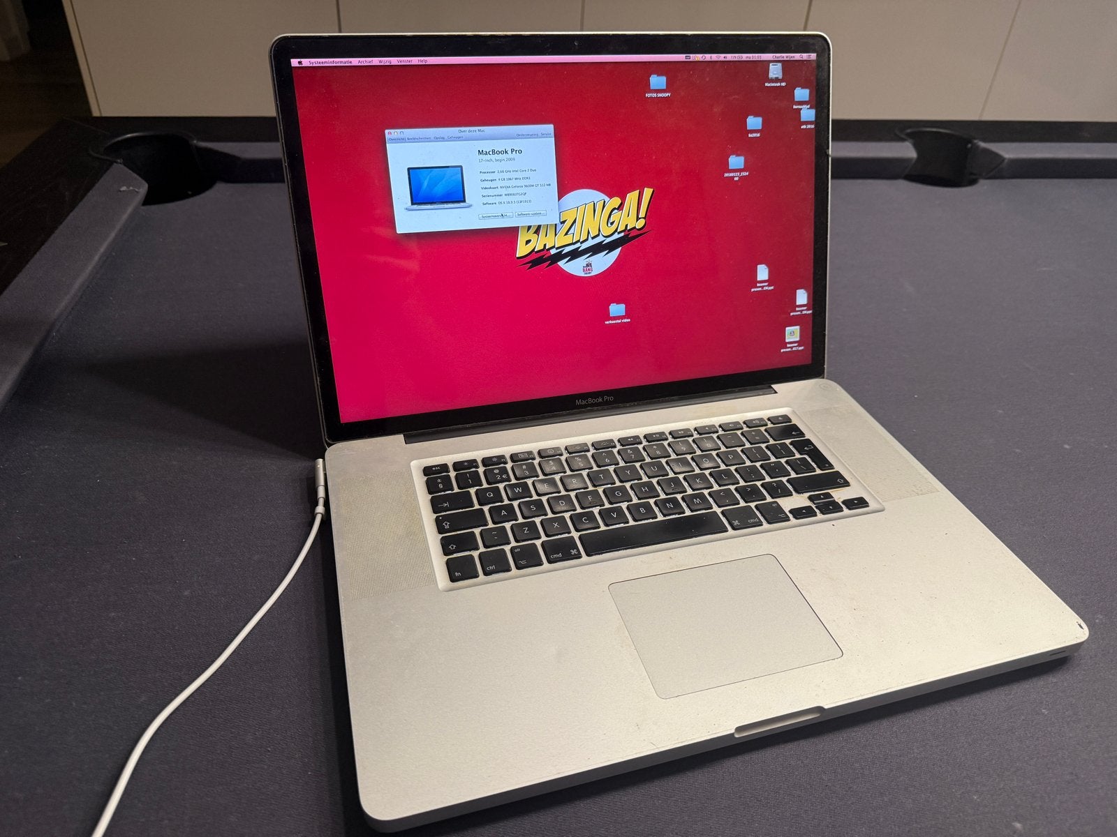 MacBook Pro 17-inch (begin 2009) - Defecte muisknop, slechte, Computers en Software, Apple Macbooks, MacBook Pro, 2 tot 3 Ghz
