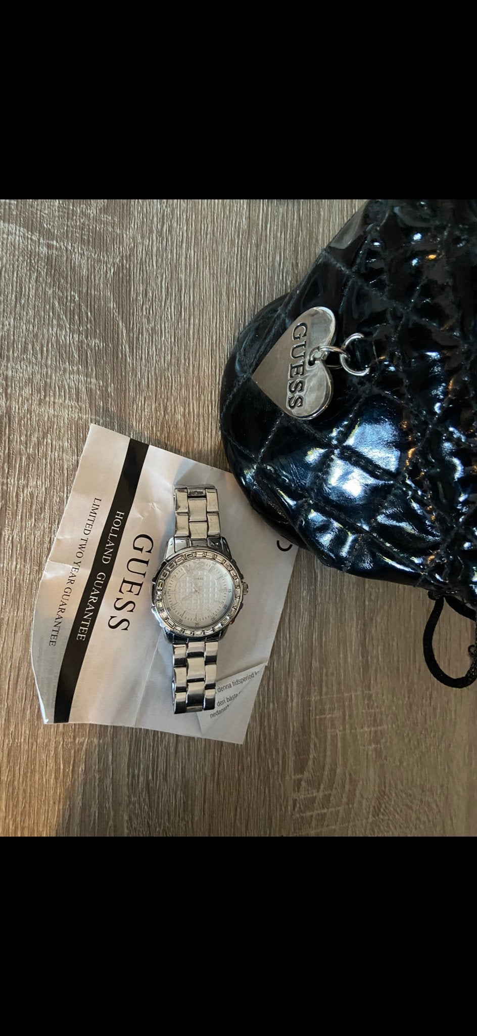 Guess dames horloge, Gebruikt, Staal, Guess, Polshorloge