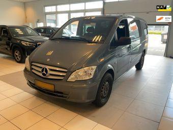 Mercedes-Benz Vito 113 CDI 320 Lang DC Luxe, Auto's, Automaat, Euro 5, Gebruikt, Zwart