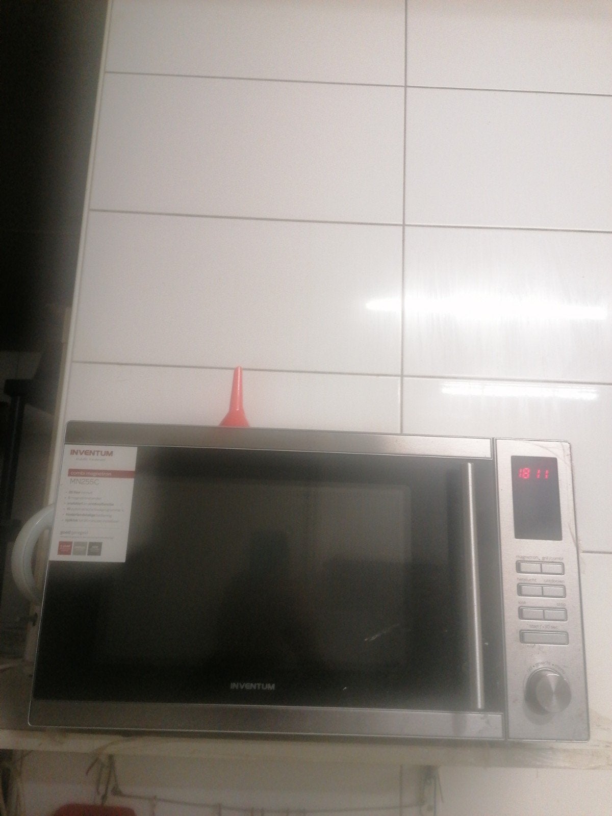 Inventum MN255C Combimagnetron - 25L, Grill, Hete Lucht, Witgoed en Apparatuur, Ophalen of Verzenden