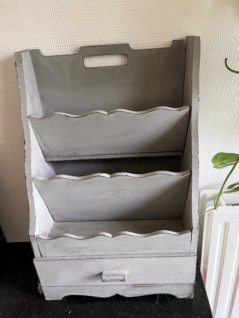 Brocante kastje / grutterskastje, Ophalen