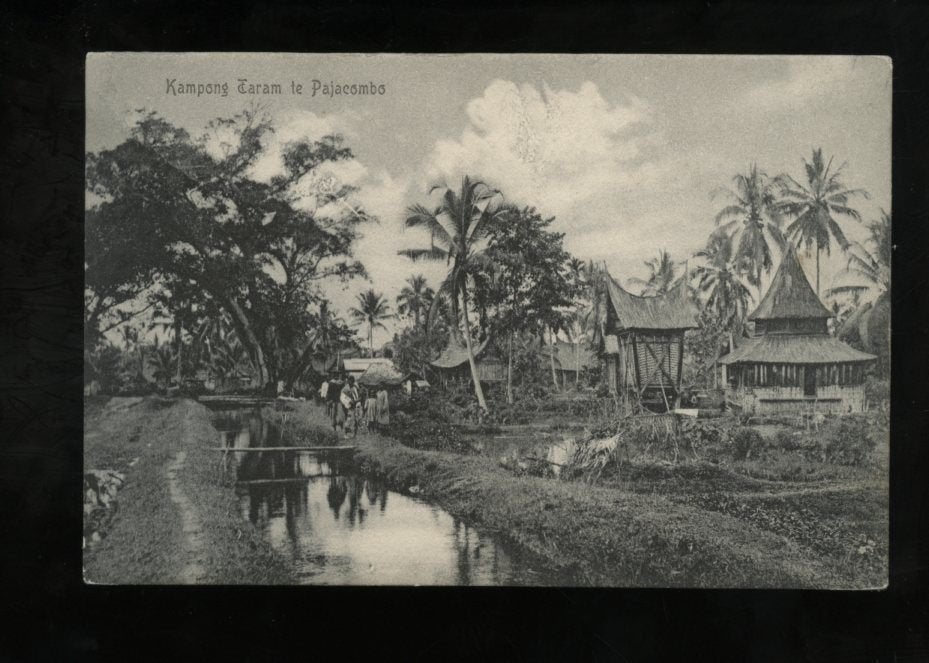 Ned. Indië PAJACOMBO Kampong Taram Sumatra, Ophalen, Voor 1920, Buiten Europa