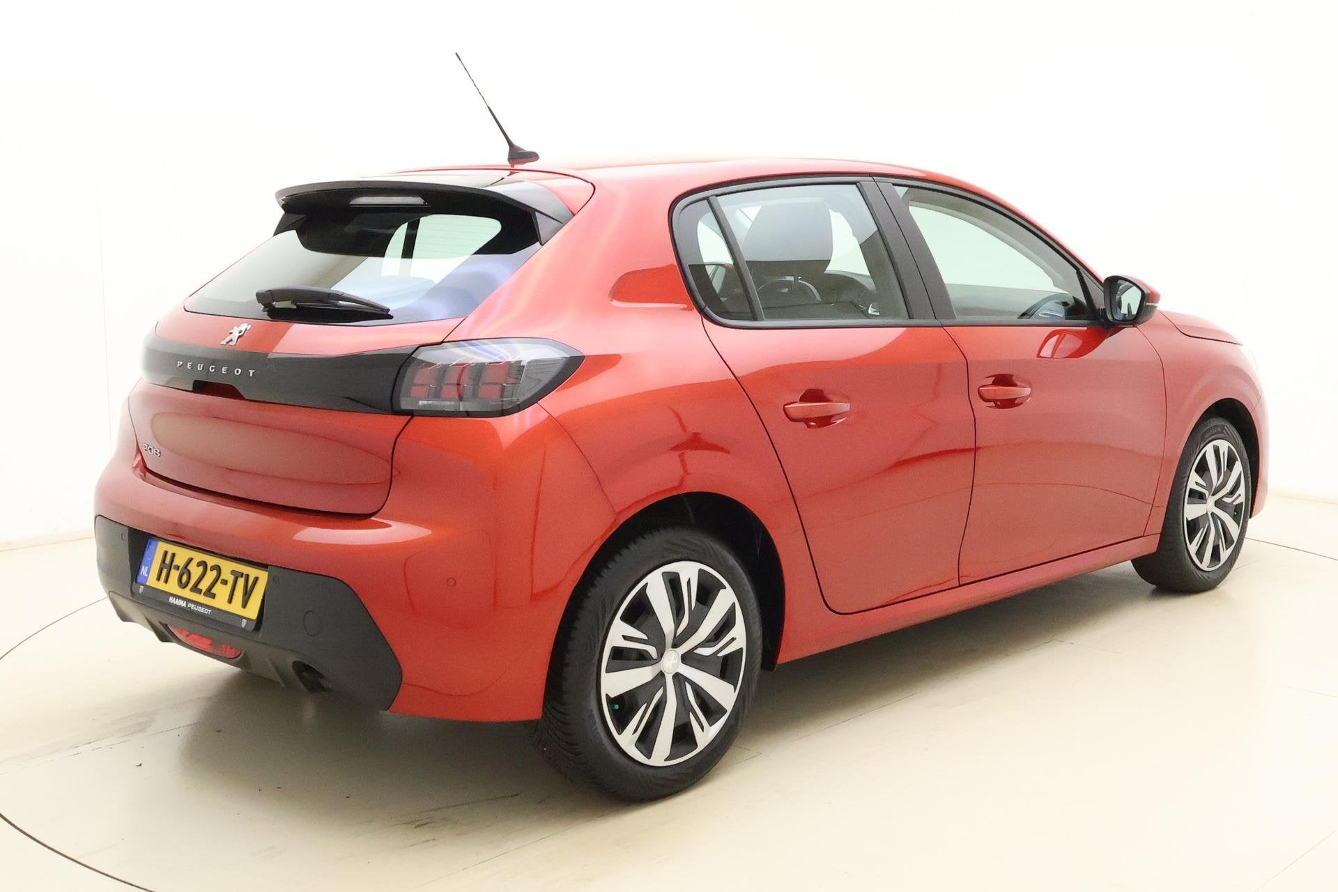Peugeot 208 1.2 PureTech Active | Navigatie | Airco | Parkee, Auto's, Voorwielaandrijving, Stof, Euro 6, 1199 cc