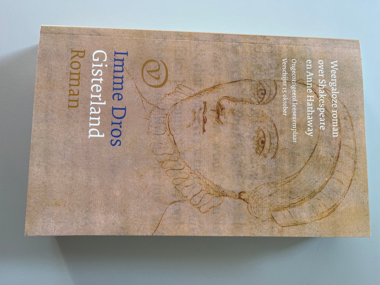 Imme Dros - Gisterland (Ongecorrigeerd leesexemplaar), Ophalen of Verzenden, Zo goed als nieuw, Nederland